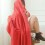 Πετσέτα μπάνιου Coral Fleece Κόκκινη 63x35.5in 4