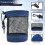 Golf net bag portable nylon mesh large capacity 6