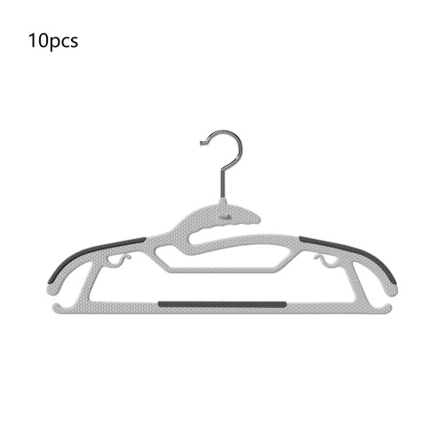 Halkfria galgar med breda axlar, 10-pack 1