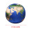 Science Education Pillow Round Soft Plush Decorative Cushion 3