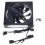 PC Case Fan ARGB Reverse/Forward Type 12cm CPU Cooling Fan with Light Effect 8