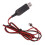 Καλώδιο φόρτισης USB 100cm για μπαταρίες 14500 16340 26650 6