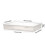 Desktop File Storage Box - Transparent Stackable Organizer, Study & Office Supplies, Airtight Document Case for Home or Educational 2