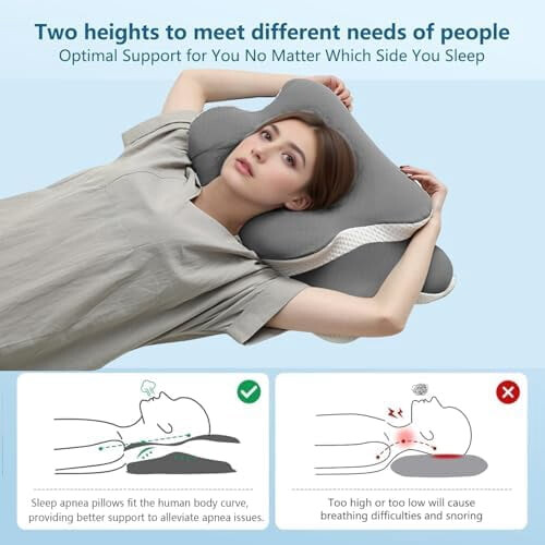 Ergo Cervikalpude Memory Foam Grå 1