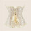 Damen-Überbrustkorsett mit Stäbchen, Beige, XL 4