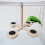 Parrot feeder perch with dish cup and screw stand 4