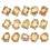 Brass Wax Seal Stamp Head Interchangeable 1pc 2