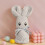 Serviette douce lapin à séchage rapide et absorbante (1 paquet) 2