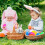 30Pcs Fillable Easter Eggs, 2.17'' Plastic Bright Easter Eggs Empty Bulk Assortment, Perfect for Easter Egg Hunt/Surprise Egg 4
