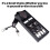 Men's Black Clip Suspenders Durable Comfortable 6-Pack 3