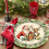 Conjunto de pratos, copos e guardanapos de papel para o Natal 2