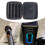 1 Piece Hard Case Mic Bag Handheld Microphone Storage Case Shockproof Sponge Filling for Performers 7