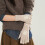 Wool Thermal Gloves Elephant Cartoon Fingerless Mittens 8