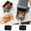 Silicone Liners for Ninja SL401 Double Stack 2-Basket Air Fryer, Reusable Perforated Rectangular Liners (Black) – Compatible with Ninja DoubleStack 7