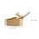 Brass Luthier Tool Mini Wood Plane Ergonomic For Workshop Use 1Set 2