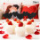 Valentine's Day Glitter Paper Heart Flag 20 Pack 6