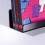Transparent Magnetic Acrylic Bookshelf Wall Mount 2 pcs 3