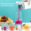 Φορητό μπλέντερ USB Hailicare 420ml, Ασύρματο για smoothies, Οθόνη LED, 12 λεπίδες για το 5