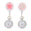 2Pcs Retractable Pocket Watch for Nurses with Large Arabic Numbers Assorted Colors 4