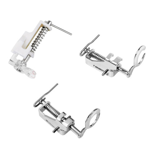 3x Sewing Free Motion Presser Foot Professional Versatile Replacement Household 1