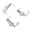 3x Sewing Free Motion Presser Foot Professional Versatile Replacement Household 3