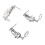 3x Sewing Free Motion Presser Foot Professional Versatile Replacement Household 4