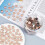 280g/κουτί 10x10x3mm τετράγωνα μωσαϊκά πλακάκια μωσαϊκού από γυαλί, πλακάκια καθρέφτη 6