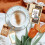 1 φύλλο καφέ διαφανείς σφραγίδες για scrapbooking, λέξεις ευλογίας κόκκων καφέ, 5