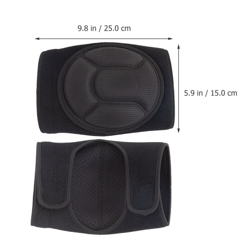 Knee Pads 2 Pcs for Work Support Brace Motorcycle Running Sponge Sbr 1