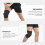 Knee Pads 2 Pcs for Work Support Brace Motorcycle Running Sponge Sbr 4