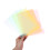 5pcs Plastic Index Dividers For Binders File Organization Office Workers Multi-color 4