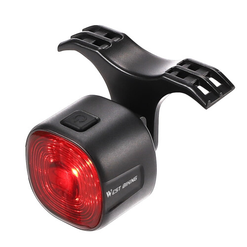 Φως Ποδηλάτου WEST BIKING, Πίσω Φως Νυχτερινής Χρήσης USB Φόρτιση Αδιάβροχη Λάμπα για 1