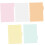 5pcs Plastic Index Dividers For Binders File Organization Office Workers Multi-color 7