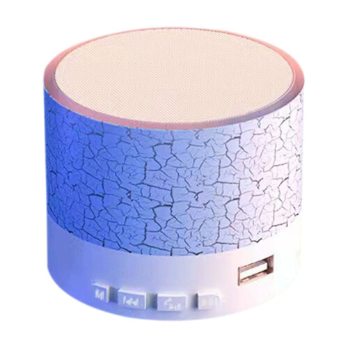 Portable Mini Bluetooth Speaker, Small Wireless Speaker with Subwoofer & LED Light – Compatible with All Devices 1