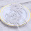 10pcs Glitter Bowknot Happy Birthday Cake Picks Silver 6