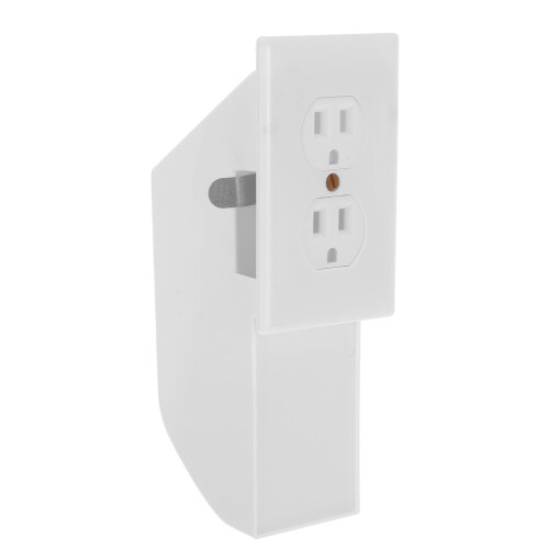 Aloha Creative Simulare Socket Key Case Multi-Funcțional Key Lock Box Ascuns Wall Out Safe Cash Safe Safe Cheie Case Fals Socket Key Case 2