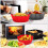 2 pcs silicone air fryer baking liner for kitchen use 8