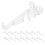 48Pcs Clear Acrylic Valance Clips Horizontal Blinds Invisible Holders 2
