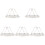 5Pcs Household Baking Cooling Racks for Bread Cake Dessert Kitchen Use 4