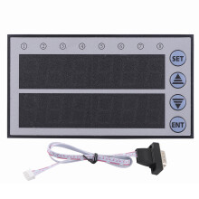 Module d'affichage pour automate Jling 0,56" - Tube numérique à deux rangées de LED - Indicateurs d'état - Touches de fonction - Réutilisable -