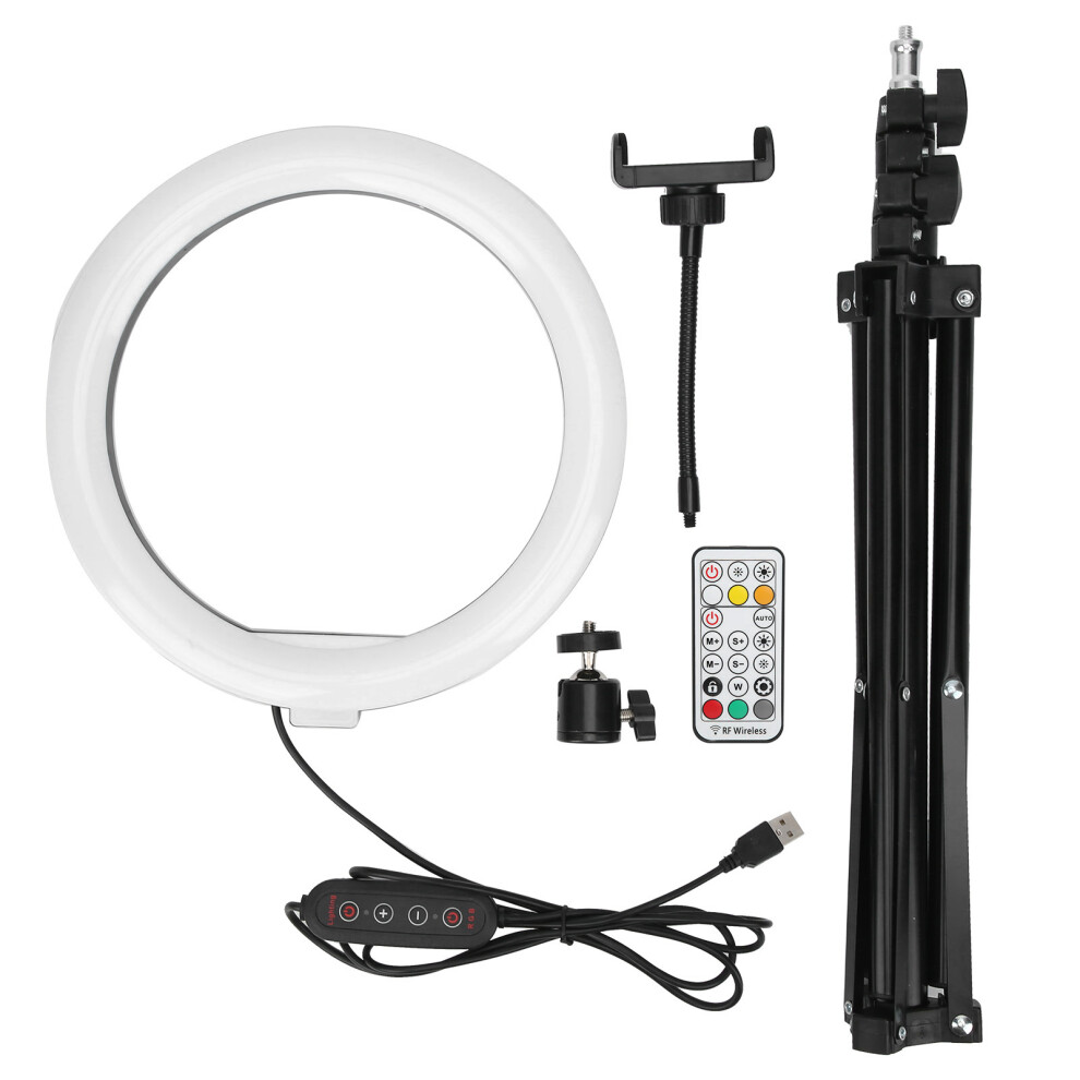 Selfie Ring With Soft Natural Rgb Color Modes And Dimmable Led Illumination For Content Creators Suitable For Various Scenarios Light 9180479930310