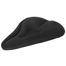 Indoor Cycling Seat Cushion Ergonomic Air Diversion Channel Gel Cushion Breathable Fabric Adjustable Drawstring Shock Absorbing Multi Use For