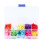 Creative Buttons for Sewing Projects Decorative Resin Buttons Versatile Crafting Tool Glossy Surface Water Resistant Mixed Sizes Smooth Edge DIY 1