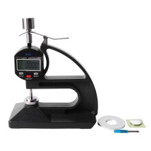 Aluminum Alloy Digital Thickness Gauge LCD Display Digital Thickness Gauge Precise Electronic Micrometer Measuring Range0 ~ 12.7mm High Resolution