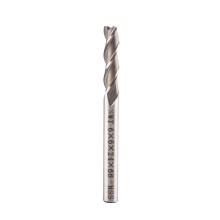 Precision3Flute End Mill Bit Spiral High Speed Steel Tool for Multi Task Machining Engraving Chamfering with Sharp Edges and Low Cutting Resistance