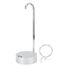 Electric Water Bottle Pump Quick Water Dispensing With Smart Volume Settings And Multi Purpose Bedside Water Dispenser Design, Portable Water Pump