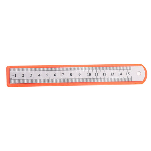 Durable Metal Ruler With Conversion Table Stainless Steel Ruler For Drafting Tools, Precision Measuring Tool Double Sided Scale Anti Corrosion