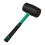 Industrial Rubber Hammer Mallets For Tile Installation Elasticity Shock Absorption Ergonomic Handle Construction Tool 6