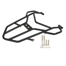 Černý odolný nosič zavazadel pro terénní motorky CRF Rally Crf300L s nižším těžištěm a snadnou instalací, odolný proti povětrnostním