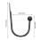 Curtain Alloy U Shaped Crystal Wall Hook Electro Galvanized Curtain Hook 3